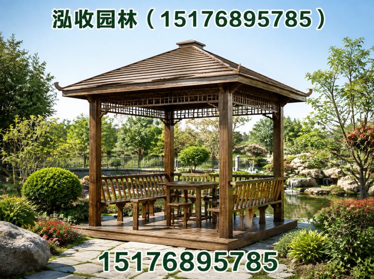 酒泉京津冀防腐木工程展示图